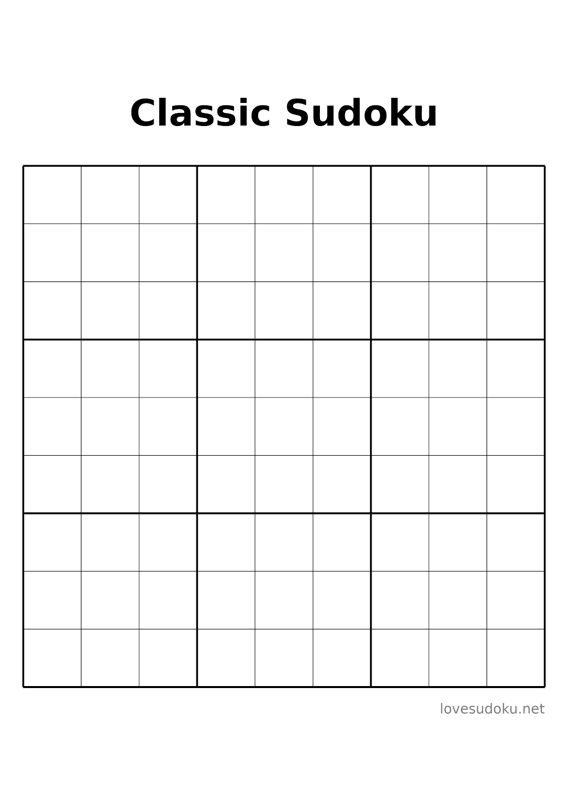 sudoku triples